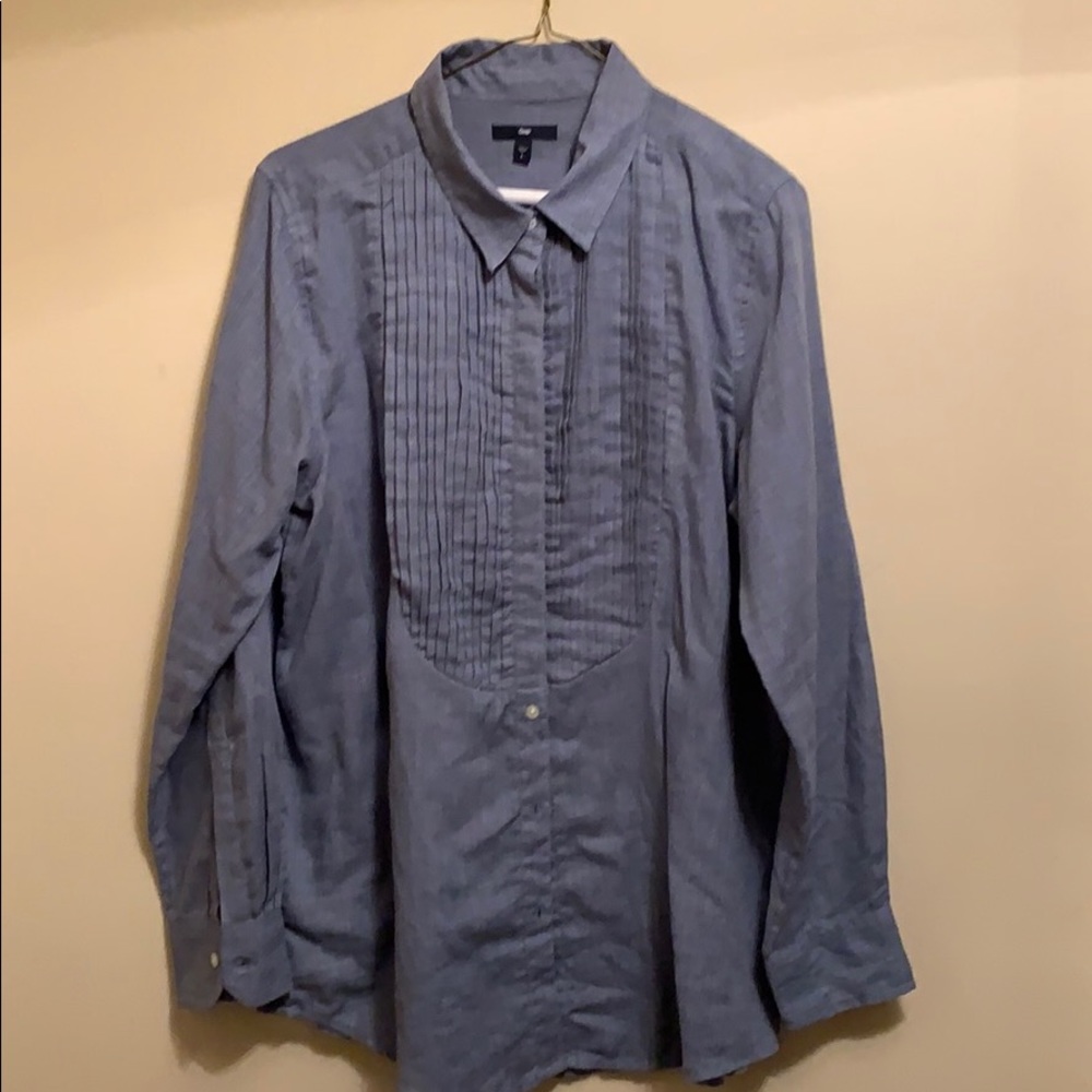 Gap chambray blouse